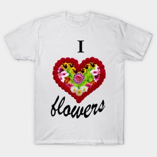 love flowers T-Shirt